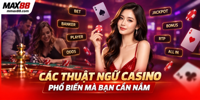 Các thuật ngữ Casino phổ biến mà bạn cần nắm